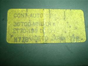 S[hECO1500/ GOLDWING/ GL1500   I[gN[YRg[[ SC22-1XJA0007