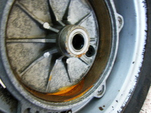 ベスパ200/ Vespa/ PIAGGIO/ ピアジオ フロントホイール・タイヤ DGM523800MVSRIT3024867