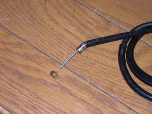 XJ650 アクセルワイヤー 4L6-0042